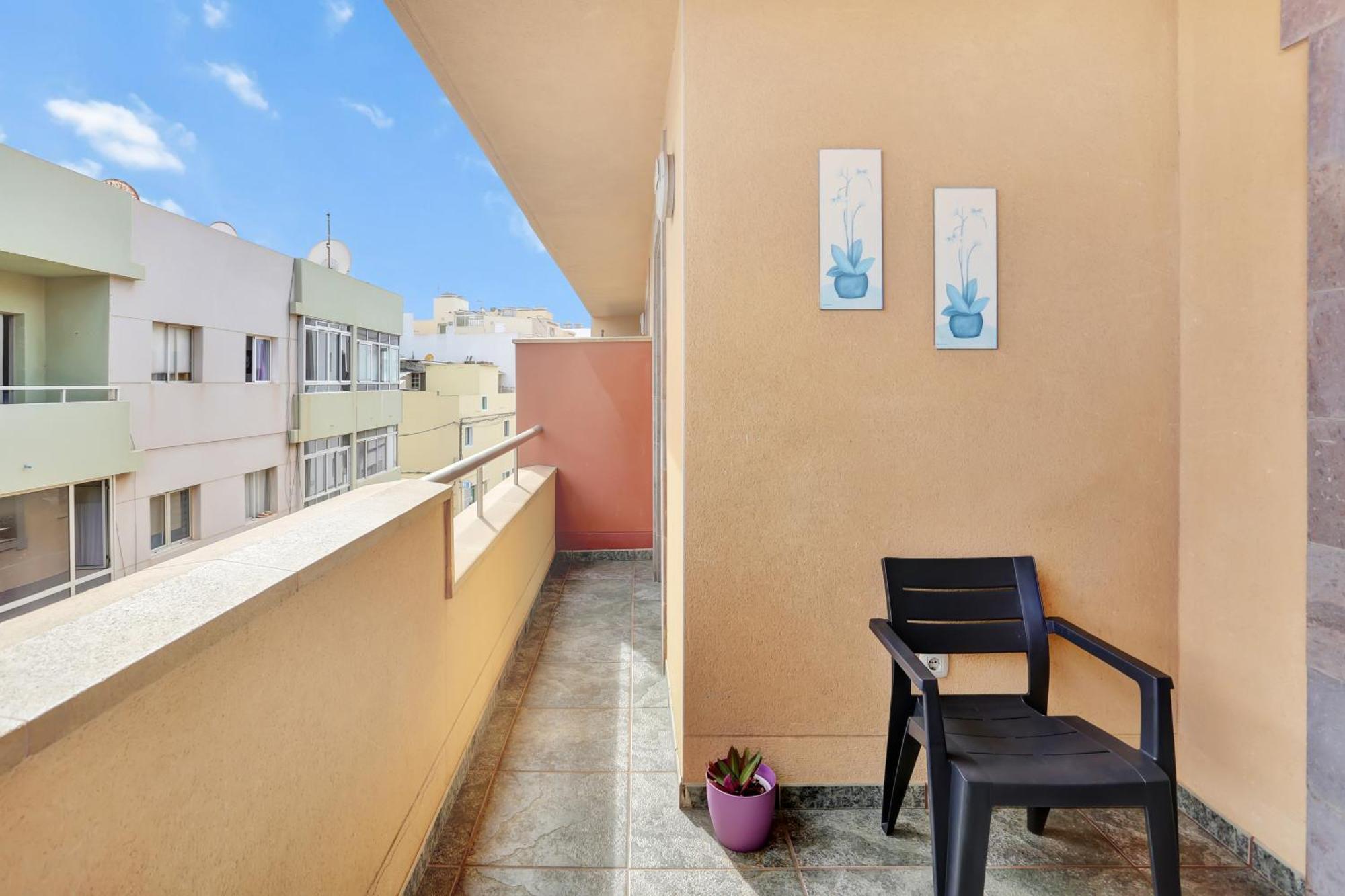 Corralejo Ancla Pool On Roof Top Apartment Exterior photo
